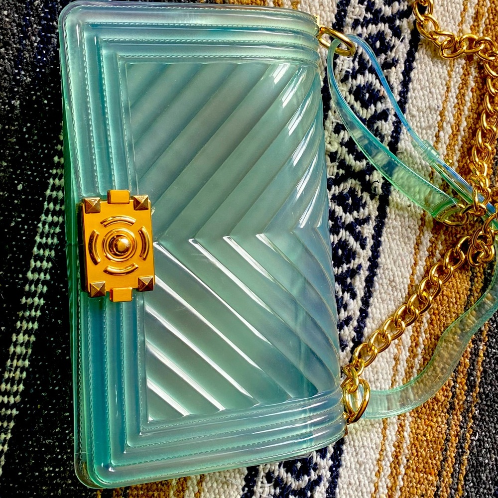 Brand new super cute jelly purse